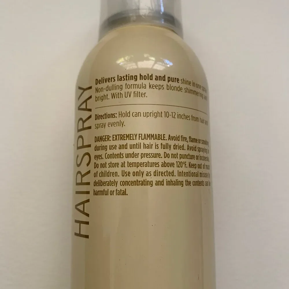 John Freida Hairspray Sheer Blonde Crystal Clear Hard to Find